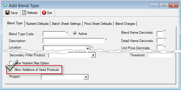 click the Additional Products tab