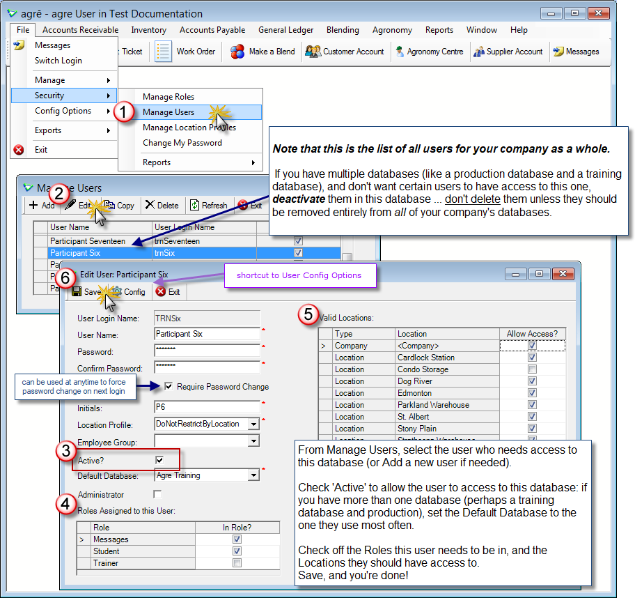 screenshot of Manage Users screenshot of Manage Users