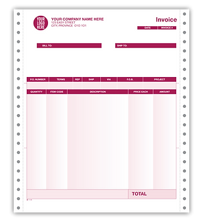 1-Part Continuous Form