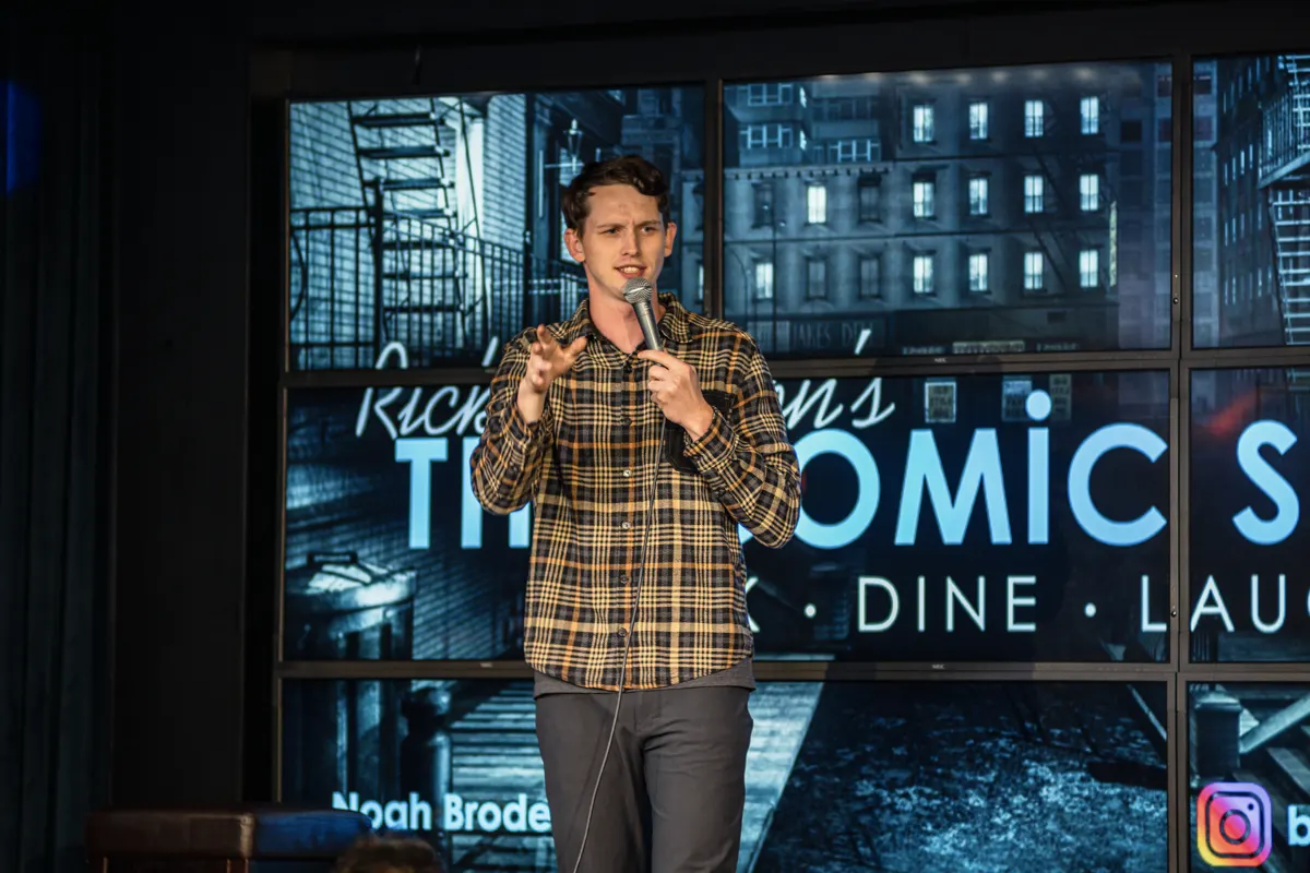 Comedian at The Comic Strip