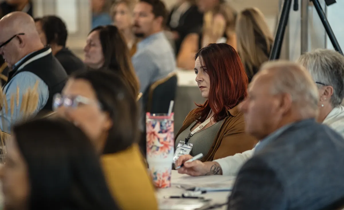 Attendee listening