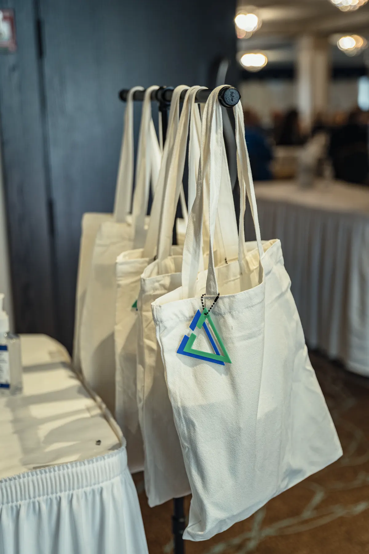Conference tote bags