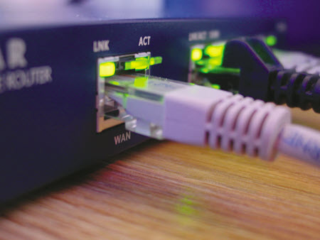 Network cables and internet infrastructure