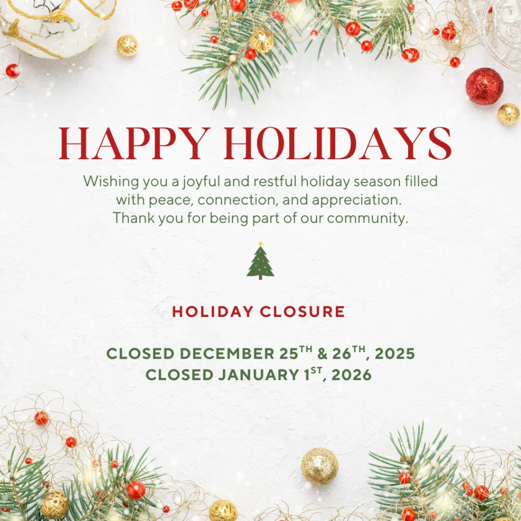 Holiday Closure 2025