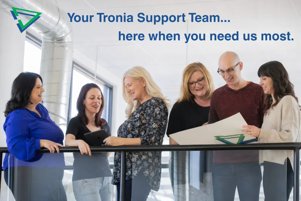 Tronia support team