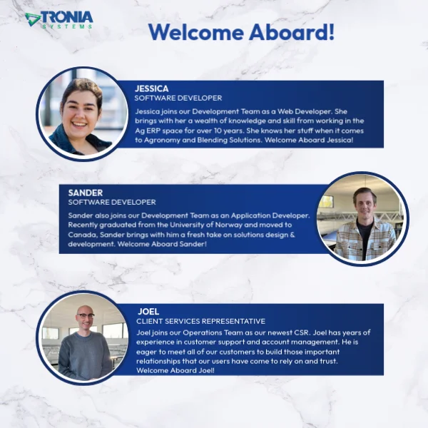 Welcome Aboard!