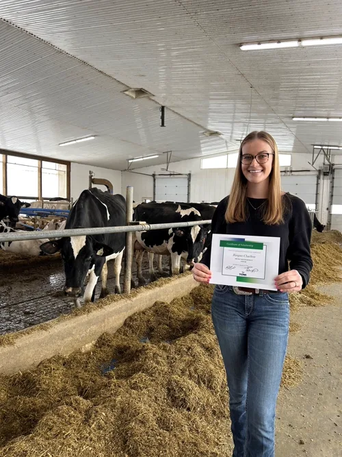 Reegan Charlton, 2024 Tronia Scholarship recipient